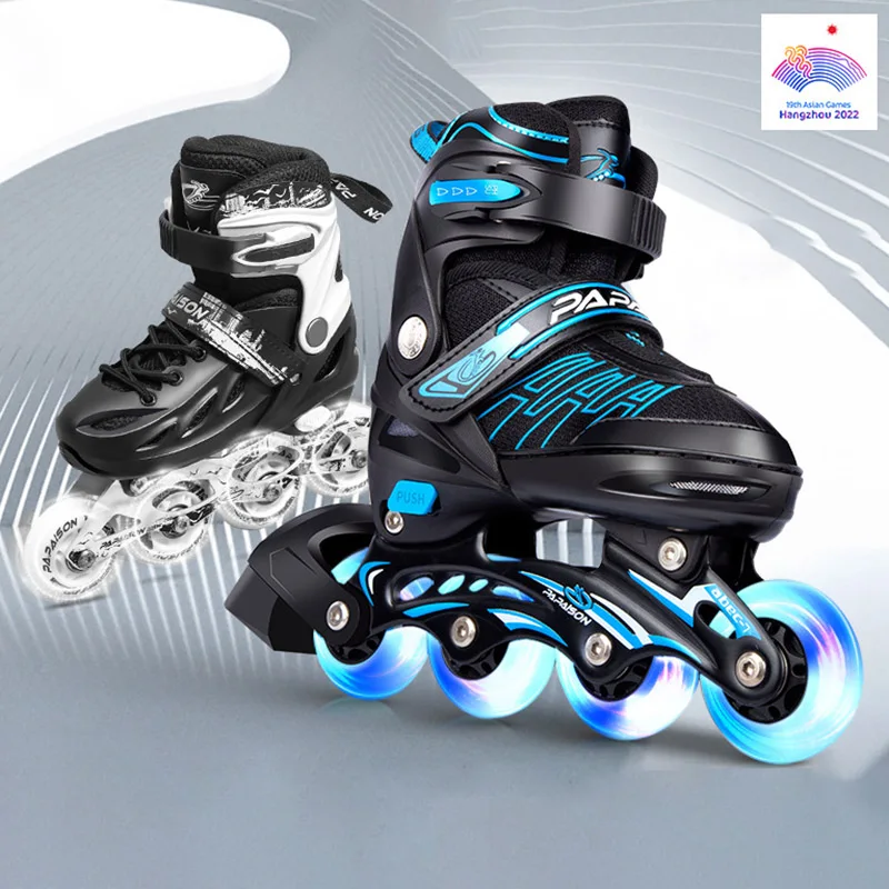 

Ice Skates for Beginners Adults Children Full Flash Skating Shoes Four Wheels