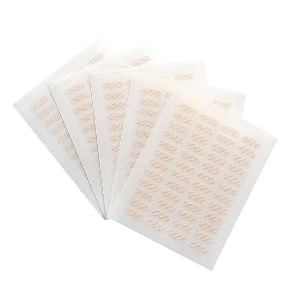 เทปติดตาแบบใส ปิดตาสองชั้น สีเบจ ลายเส้น ติดเองได้ ธรรมชาติ อุปกรณ์แต่งตา