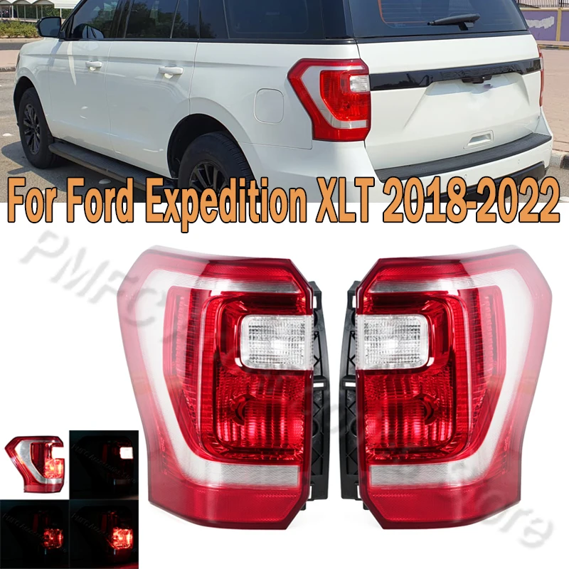 

Tail Light Assembly Rear Turn Signal Light Fog Brake Lamp For Ford Expedition XLT 2018-2022 US Version JL1Z13404G JL1Z13405G