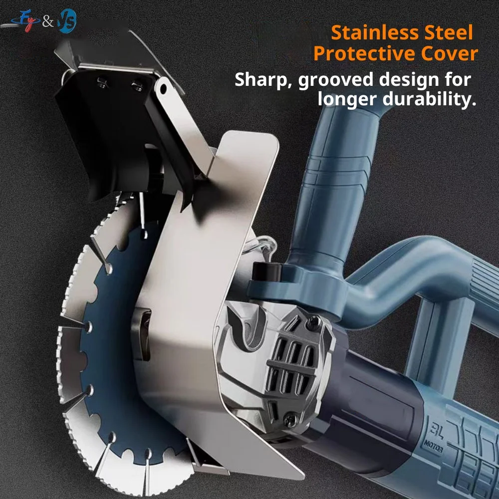 

3800W Lightweight Brushless Slotting Machine - Dust-Free Single-Piece Slotting for Concrete Wall