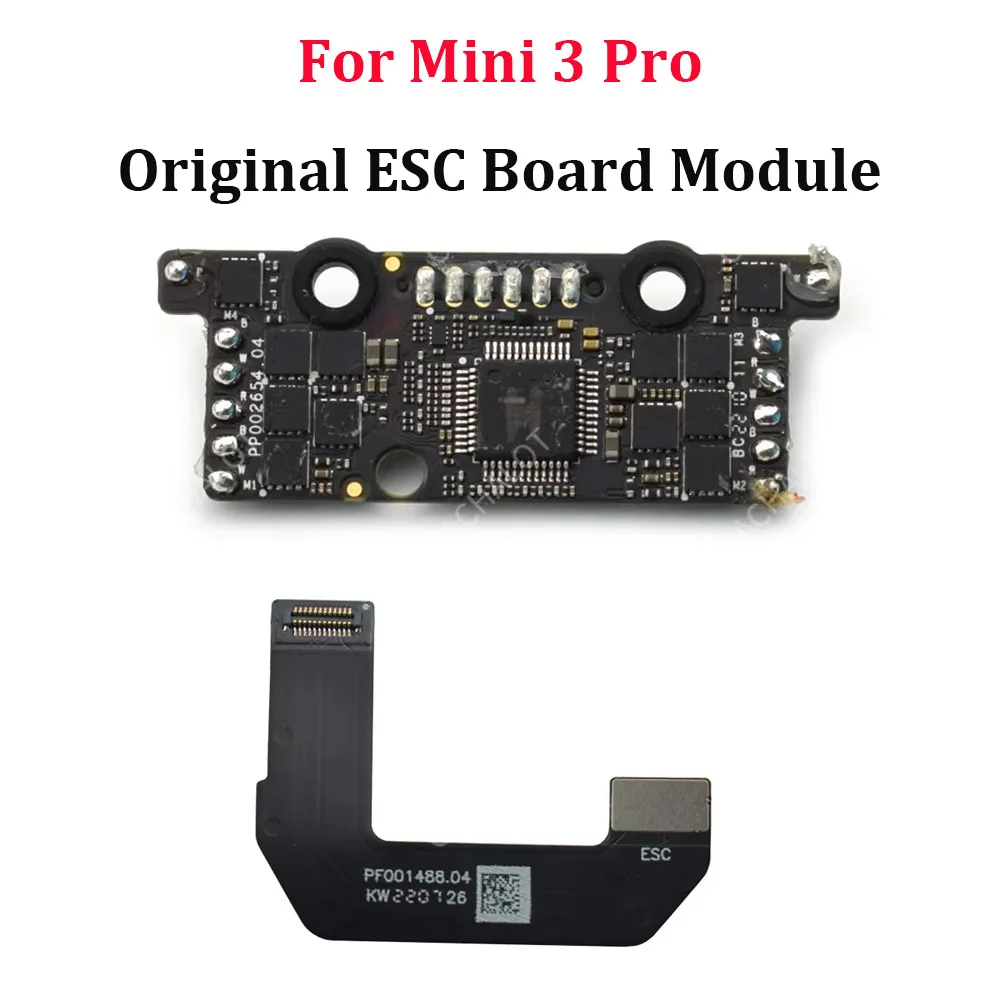 لوحة ESC أصلية مع كابل لـ DJI Mini 3 Pro Drone ESC وحدة لوحة الطاقة وظيفة استبدال أجزاء الإصلاح العادية