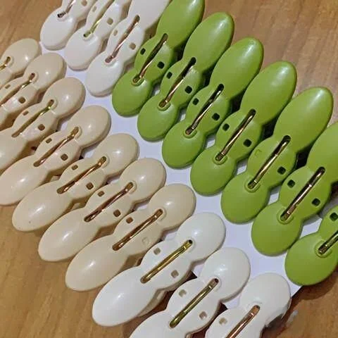 Thickened Plastic Clothesline Clips Windproof Non-slip Laundry Clips Multi-functional Home Use Children's Drying Clips