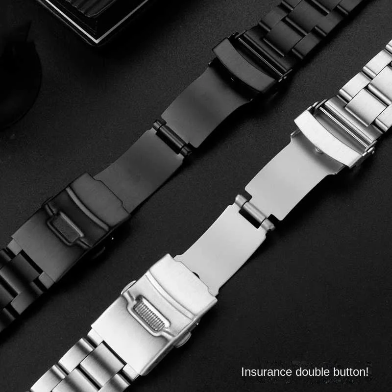 20mm 22mm Stainless Steel Wristband for Casio MDV106-1A MDV-107 MTP-VD01 MDV-106 Strap 2784 Series Metal Bracelet Watchband