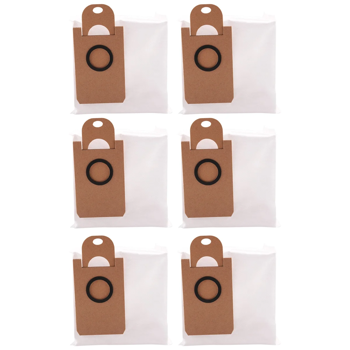 6Pcs Dust Bags Kit for Neabot Q11 Robot Household Replace Replacement Vacuum Cleaner Sweeper Dust Bags Cleaning Bag