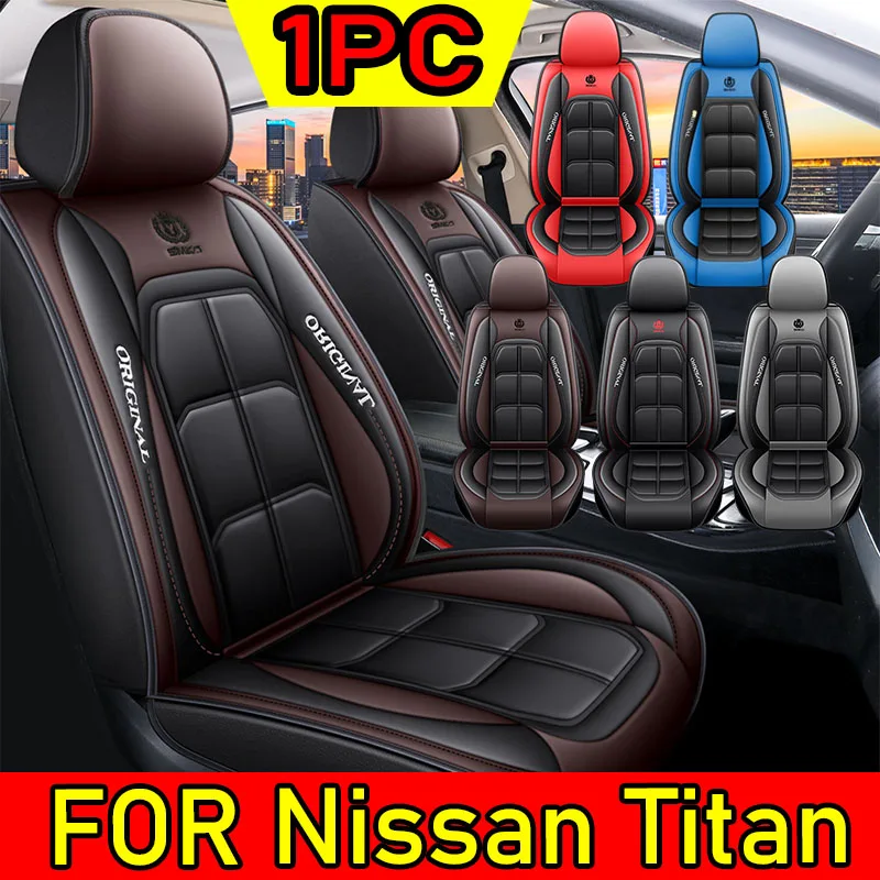 

Чехол на автомобильное сиденье Nissan Titan, водонепроницаемый, из искусственной кожи, мягкий и удобный, с полной оберткой, чехол на сиденье с мышцами