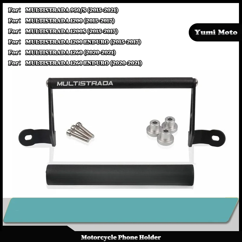 دراجة نارية حامل هاتف المحمول حامل دعم لتحديد المواقع والملاحة قوس ل DUCATI Multistrada 950 950s 1200 1200S 1260 MTS 1200 #1