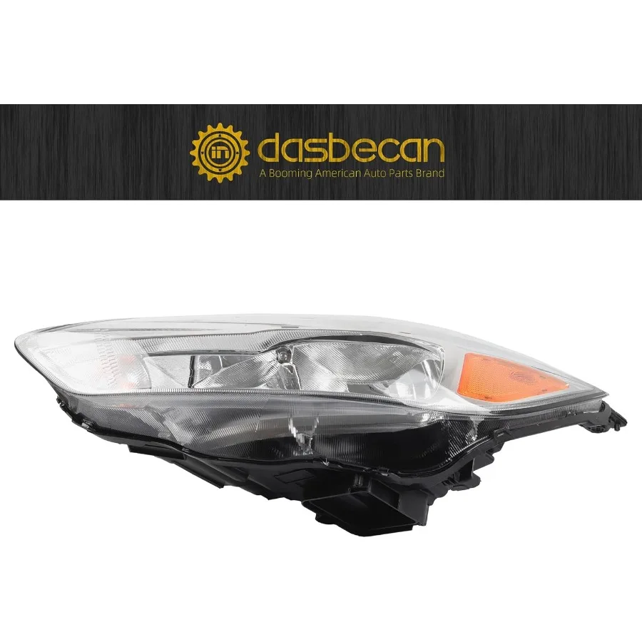 مجموعة مصابيح الهالوجين المتوافقة مع التركيز 3rd Gen 20152018 w o LED DRL الجانب الأيمن كشافات كروم تحل محل F1