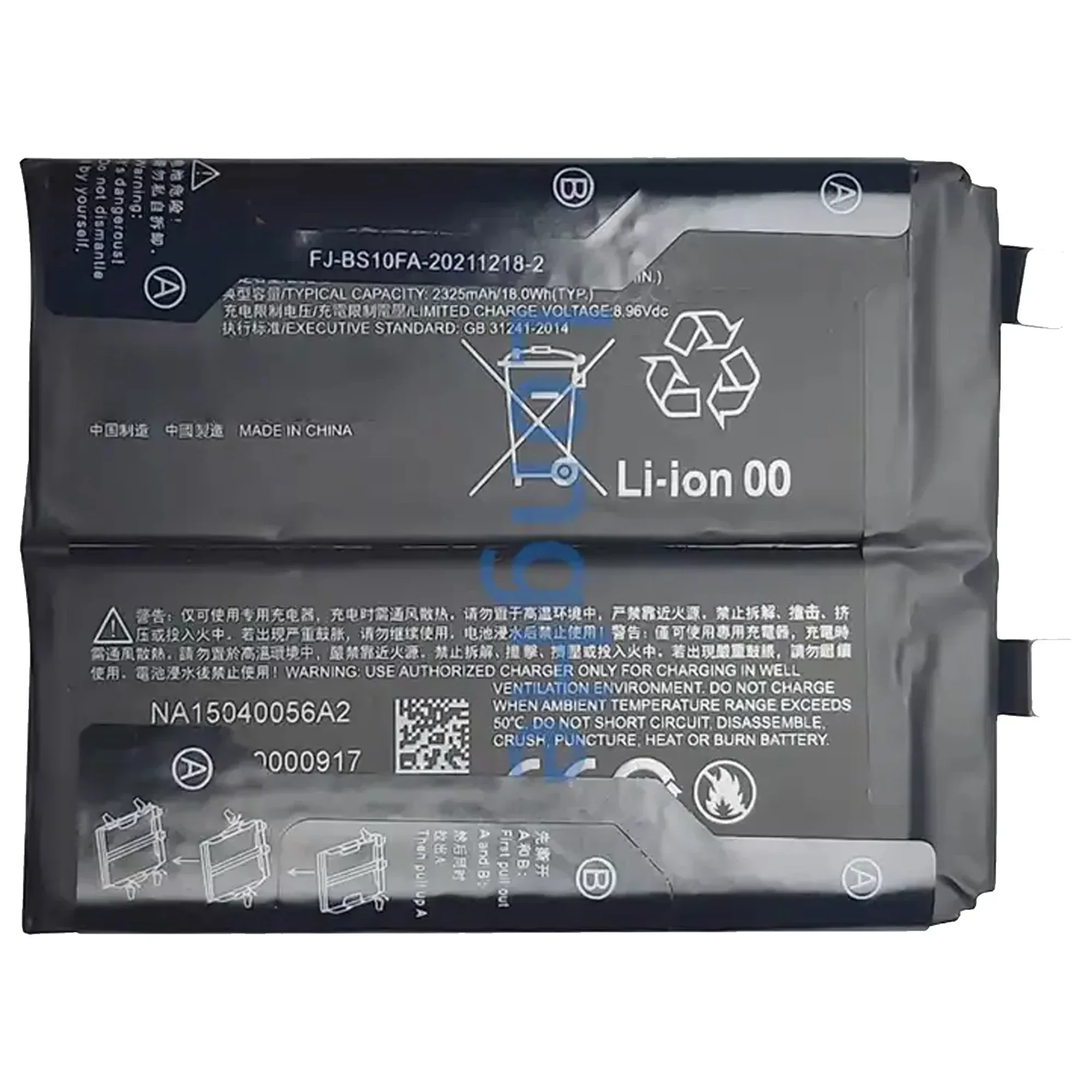 Original BS10FA Battery for Xiaomi Black Shark 5 Pro Blackshark Repalcement Phone Battery BS08FA for Black Shark 4 Pro Bateria