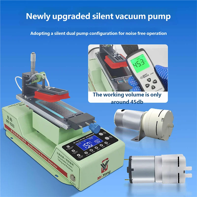 YCS MY-023 Multi-function Screen Separator LCD Screen Rotating Screen Removal and Frame Removal Machine Rotary Separator