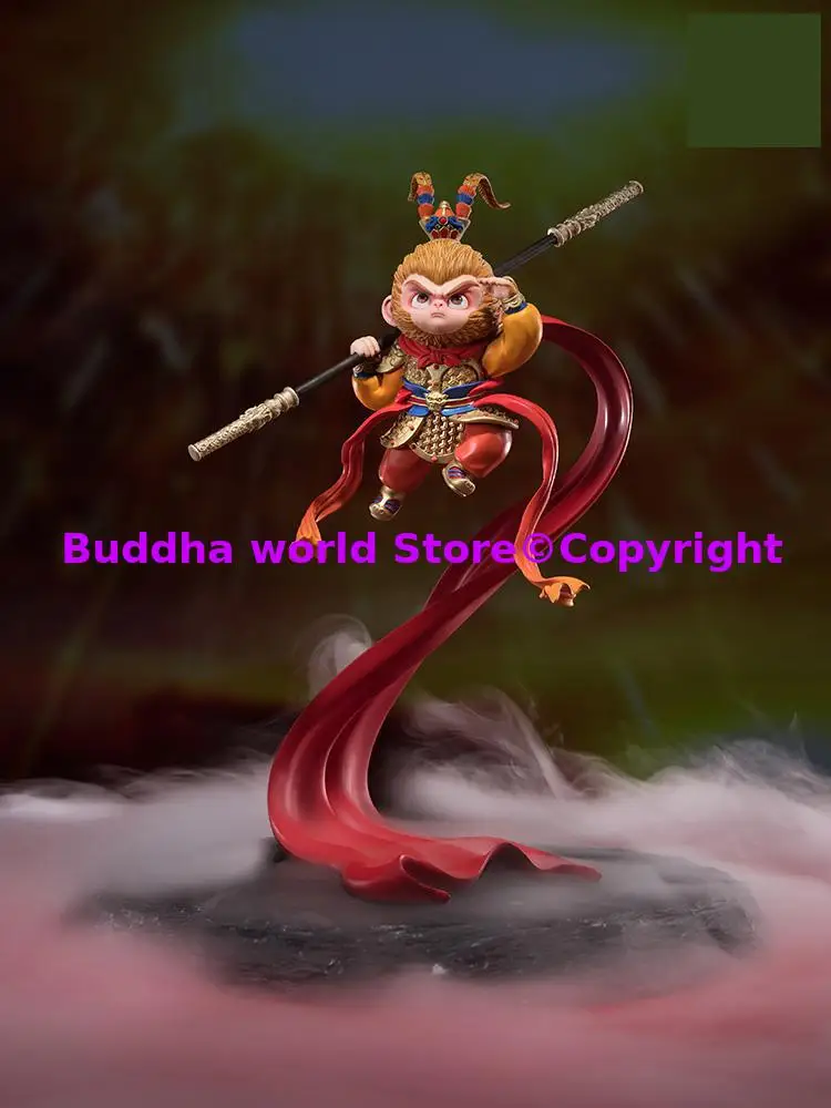 Limited WU KONG POP Figurine model Collection Home ornament boss office Fancy copper Carving decorative Figure Birthday Gift