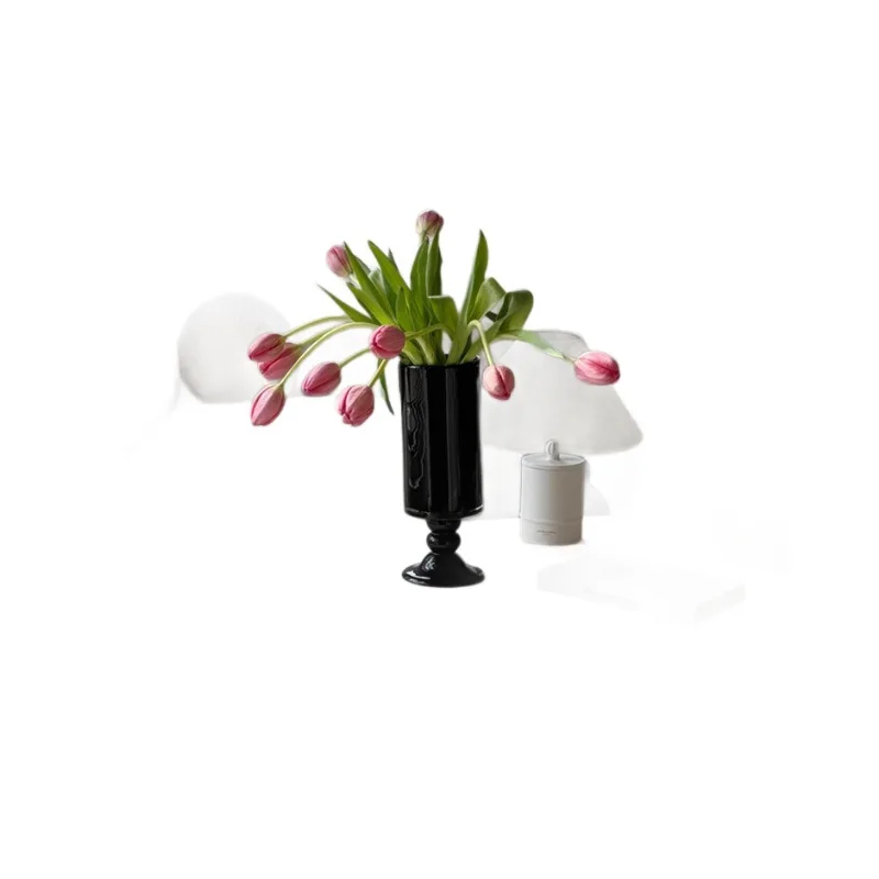 

ornament light luxury high-end living room desktop water-raised flower arrangement decoration hotel model room decoration