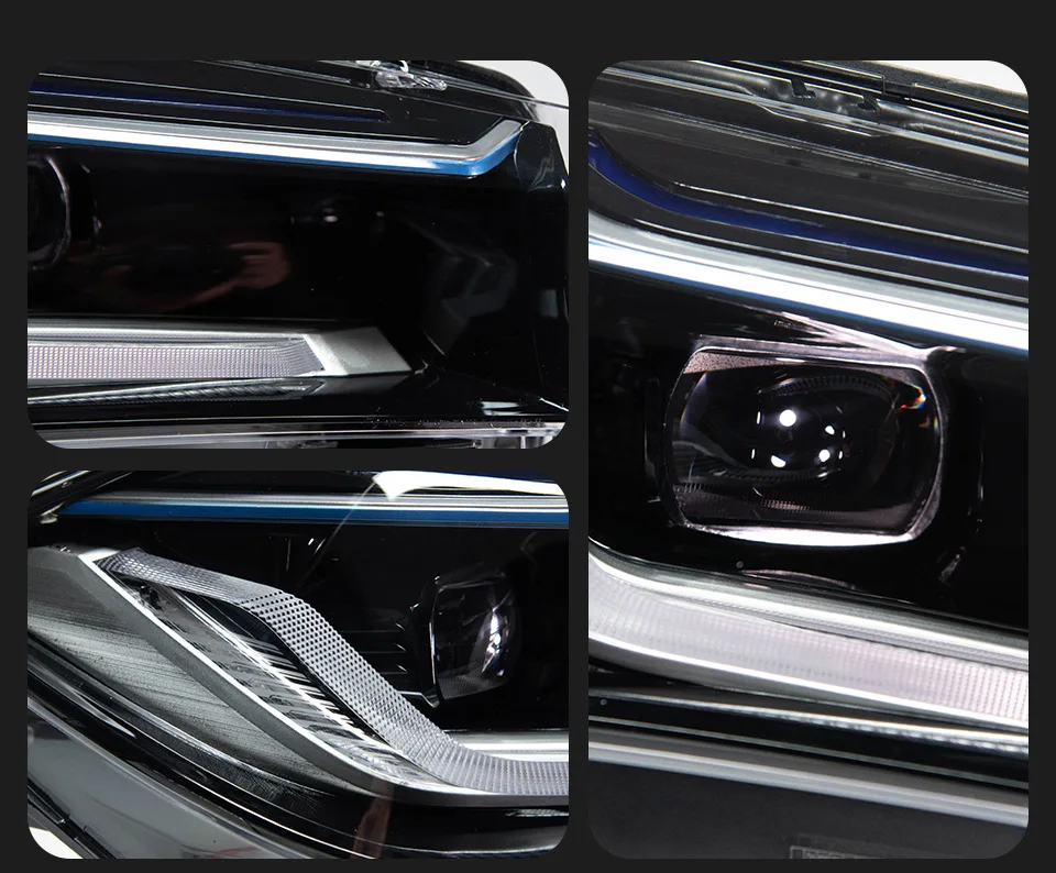 AKD Head Lamp for BMW X5 F15 LED Headlight 2014-2018 Headlights F15 DRL Turn Signal High Beam Angel Eye Projector