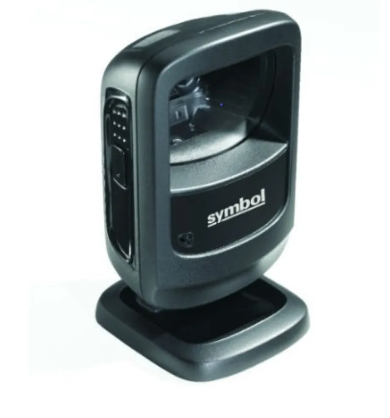 Zebra Symbol DS9208 on counter or hands-free 2d barcode scanner w USB cable