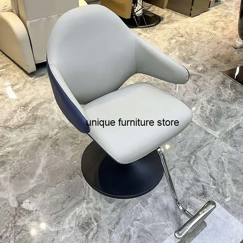 Luxury Stylist Barber Chair Barber Shop Chairs Exclusive High-end Hair Cutting Saddle Beauty Cosmetic Cadeiras Salon Furniture