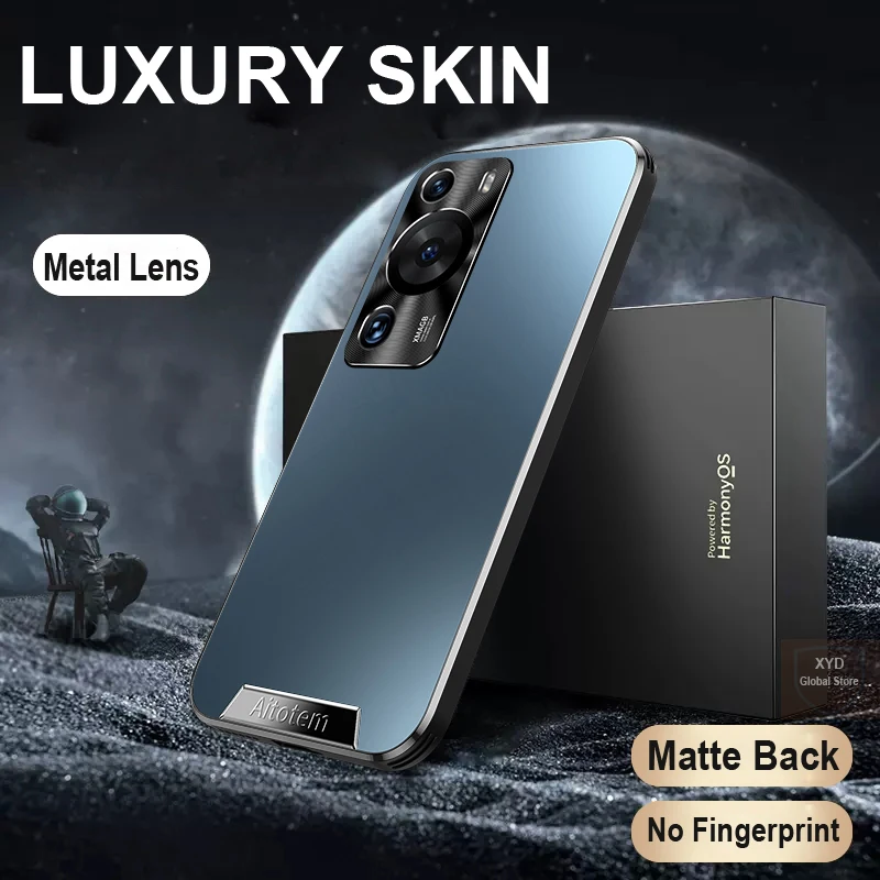 High End For Huawei P60 Pro Case Frosted Matte Skin Brand Phone Back Case For Huawei P60 Pro Cover Shell Bumper Bag Funda