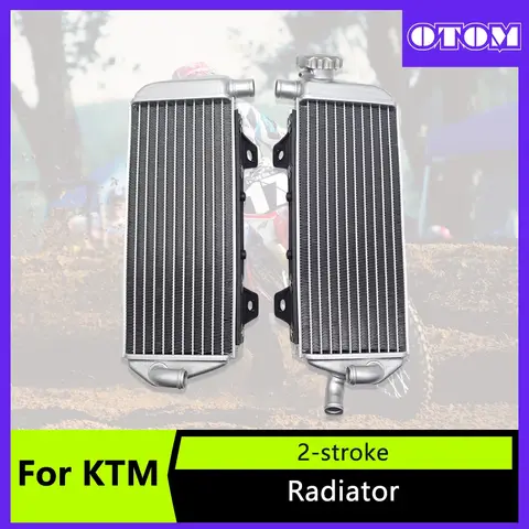 OTOM 새로운 알루미늄 모토 라디에이터 2019-2023 KTM 125/150/250/300 SX/XC/XC-W/EXC HUSQVARNA TC/TE/TX GASGAS MC/EC 액세서리