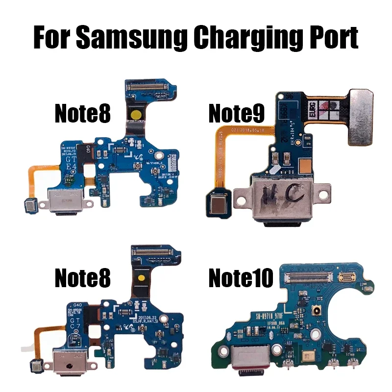 USB Charging Dock Port Socket Jack Connector Charge Board Flex Cable For Samsung Galaxy Note 8 9 10 SM-N950F N950U N960F U N970F