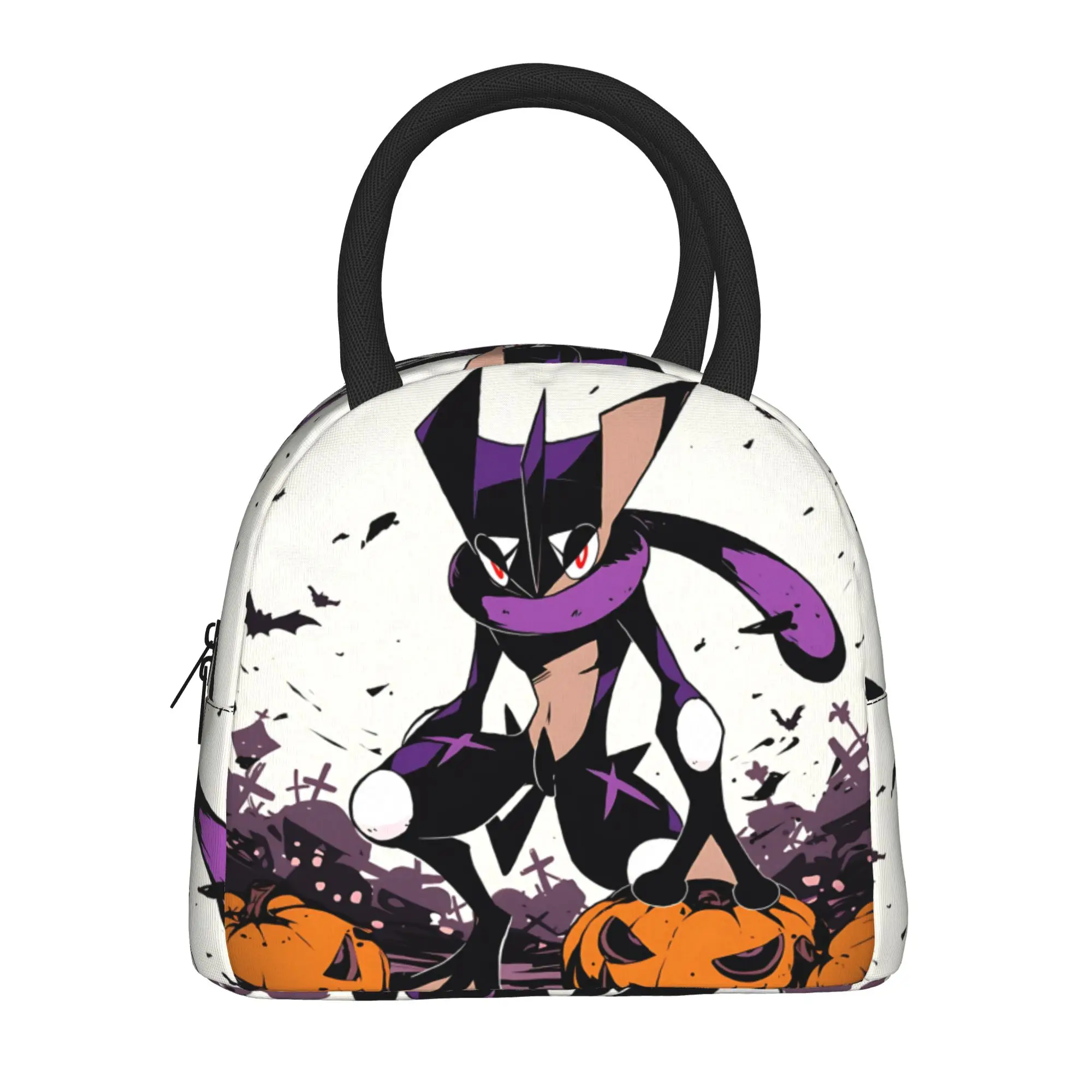 Pokemon Theme Handbag Insulated Lunch Bag Ice Pack Rice Bag  bolsa Student Bento Lunch Handbag Insulation