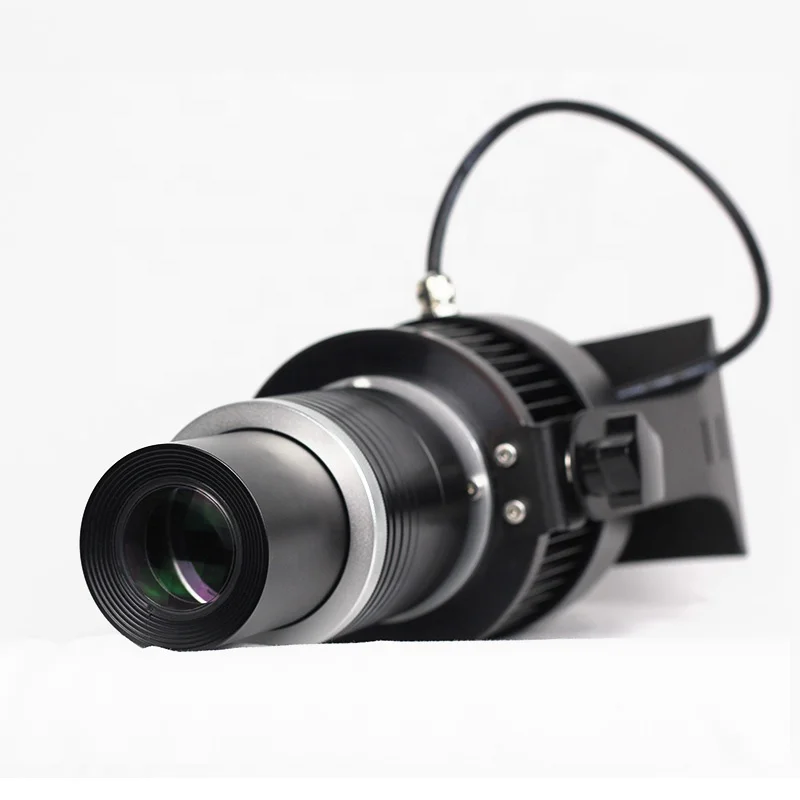 MOQ.1 100w Outdoor IP66 Static Logo Wall Floor Projector Super Clear Text CE Gobo Projector Lamp
