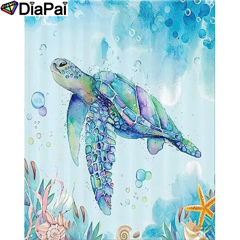 DIAPAI  Diamond Painting Cross Stitch Pattern 5D Diamond Embroidery 