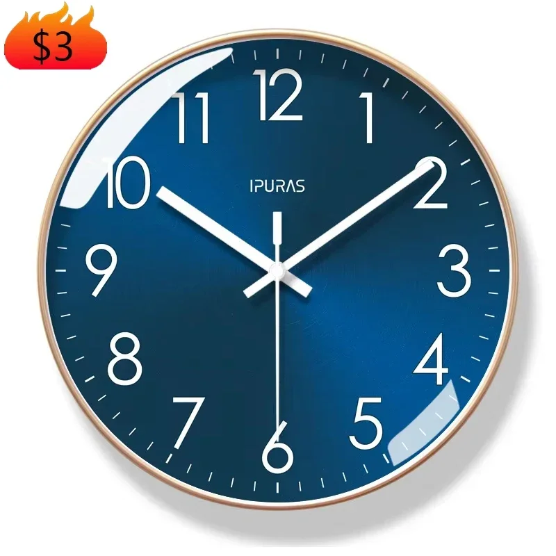 Wall Clock Living Room Decoration Simple Silent Wall Clock Bedroom Decoration Clock reloj de pared creativo Large Modern Design