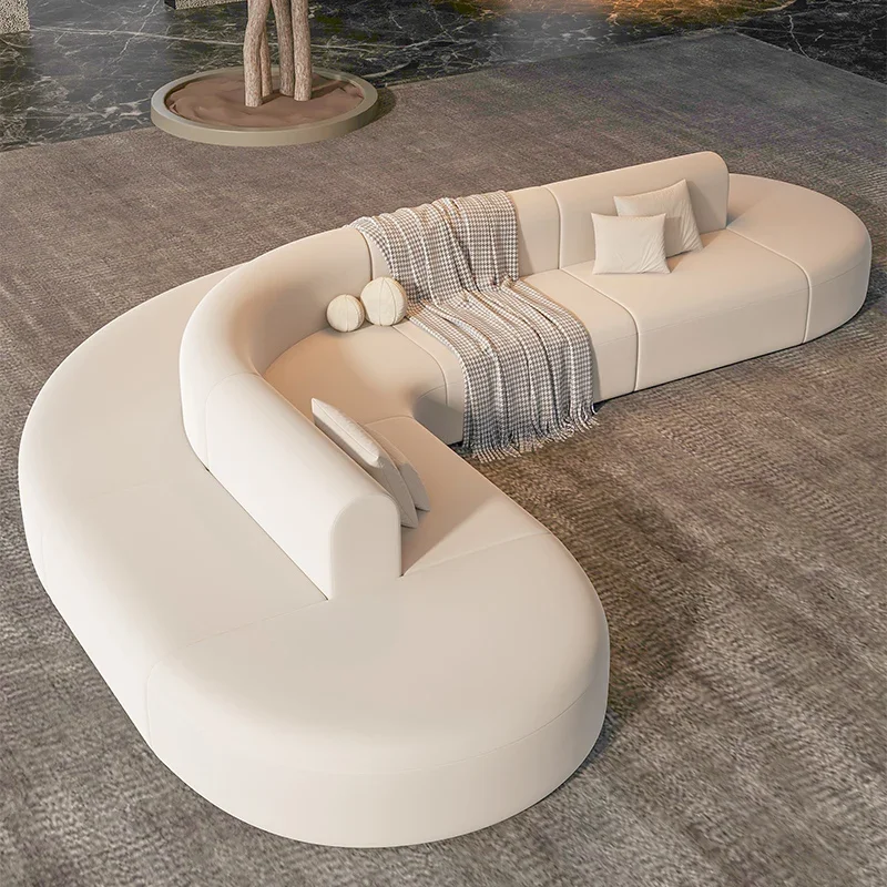 

Italian Designer Luxury Sofas Covers Recliner White Floor Lounge Sofa L Shape Divano Soggiorno Furniture Home Living Room