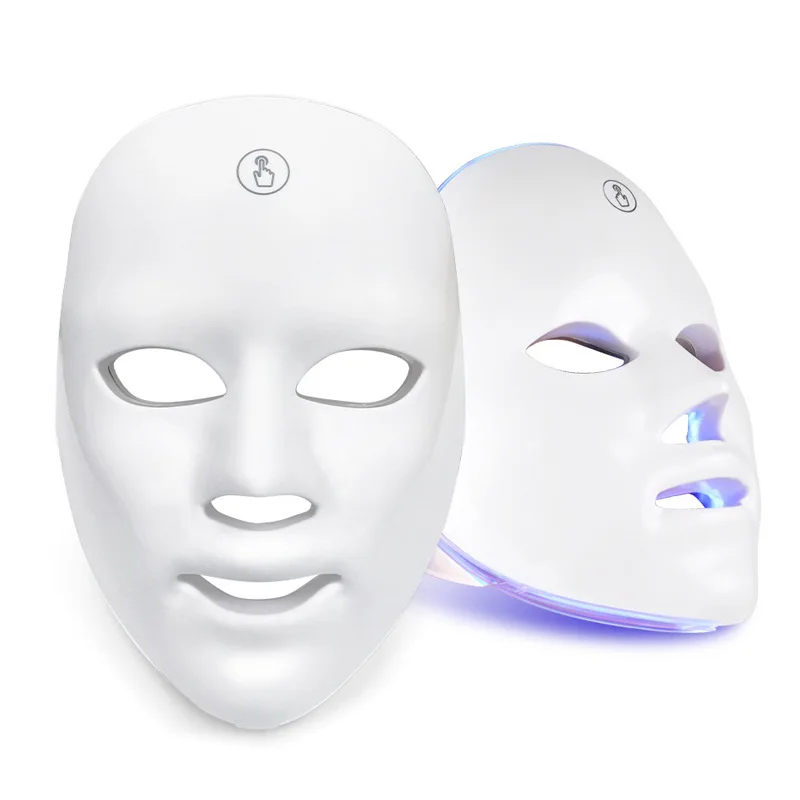 Home Use Facial Skin Care 7 Color Led Face Tool Masks Beauty Device