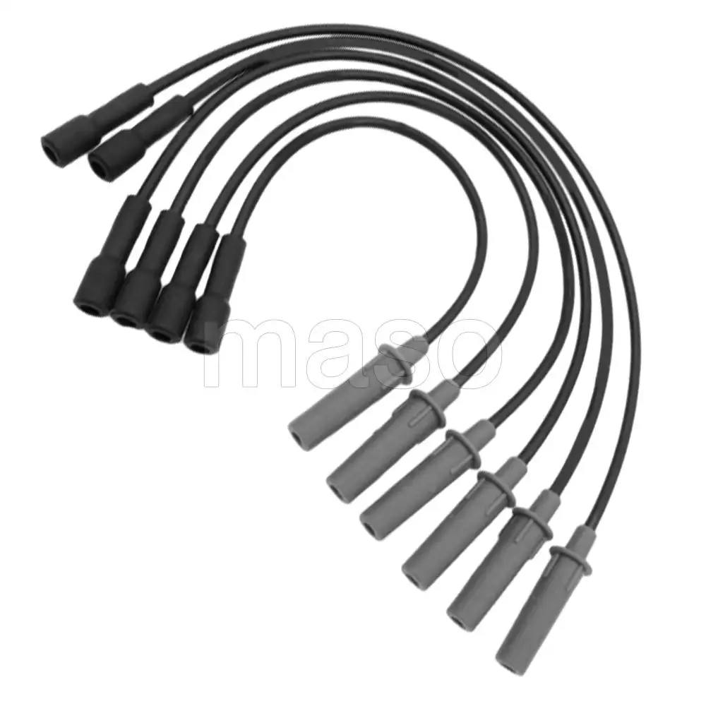 Enhanced Performance  Spark Plug Wire Sets Plastic + Silica Gel  Fit for Chrysler Pacifica 2005-2008 5019593AA