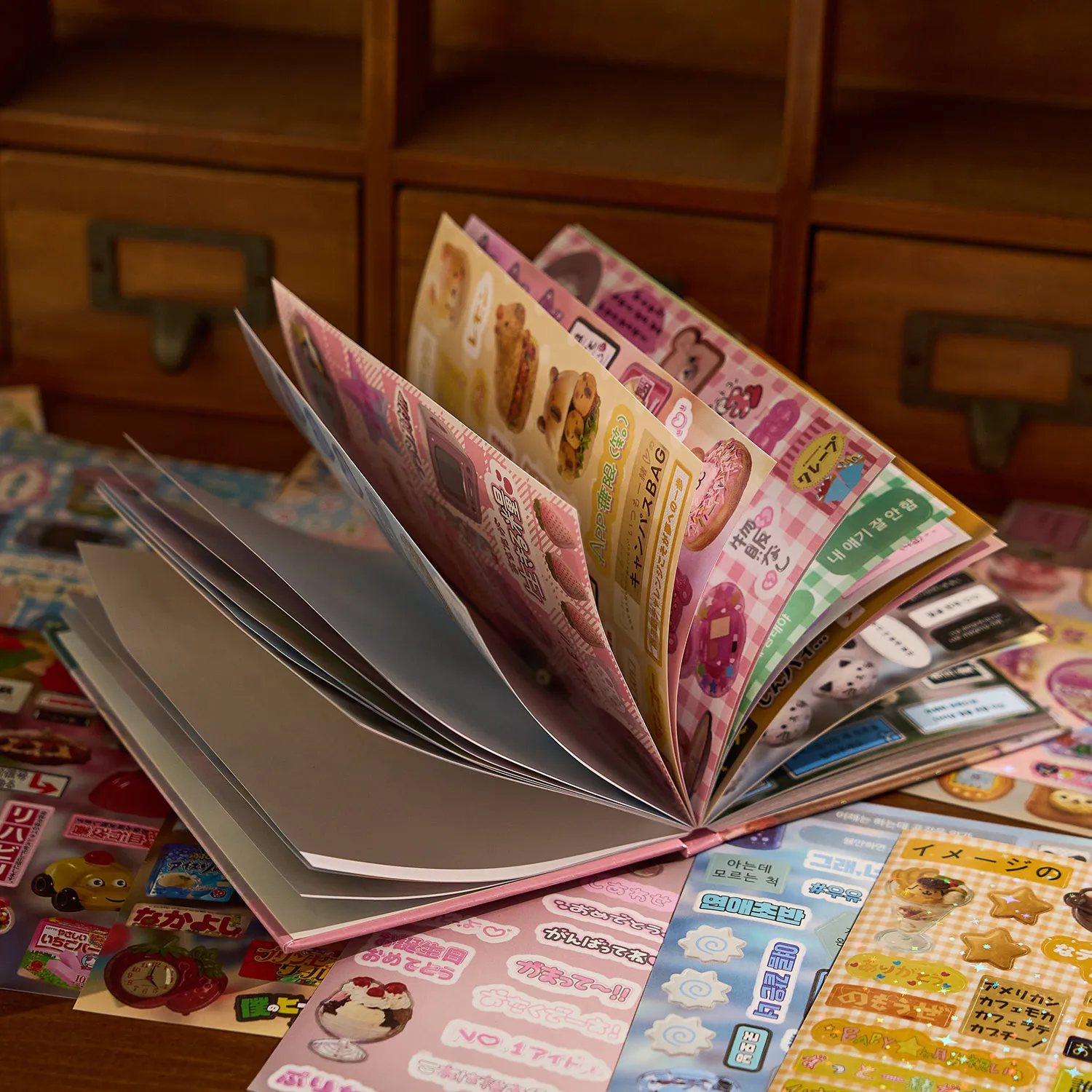 

Kawaii Showa стиль высечки наклейки книга Ins японские корейские эстетические канцелярские наклейки DIY украшения для скрапбукинга милые наклейки