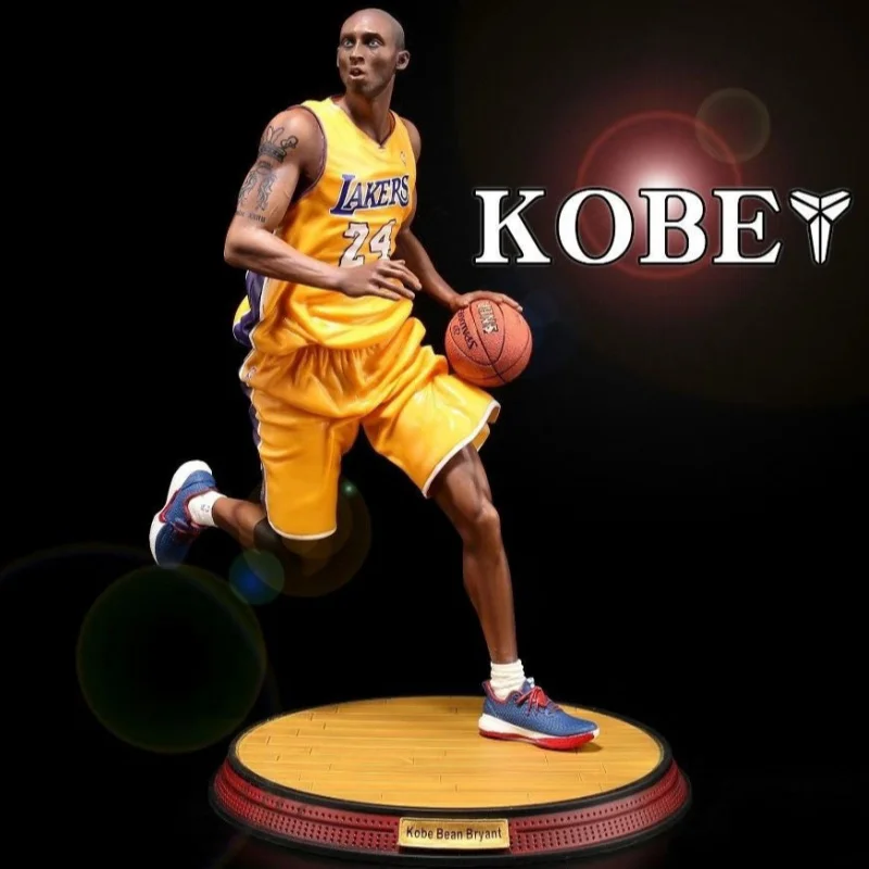 2024 Hot NBA Basketball Star Kobe Figure Model Black Mamba Roars Kobe Doll Model Movable Doll Decoration Surprise Gift