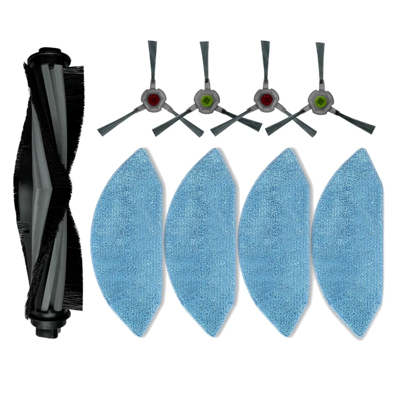 ملحقات مكنسة كهربائية روبوت ، فرشاة جانبية رئيسية بديلة ، فلتر HEPA ، قماش ممسحة ، Ecovacs ، Deebot ، OZMO ، U2 ، DGN22