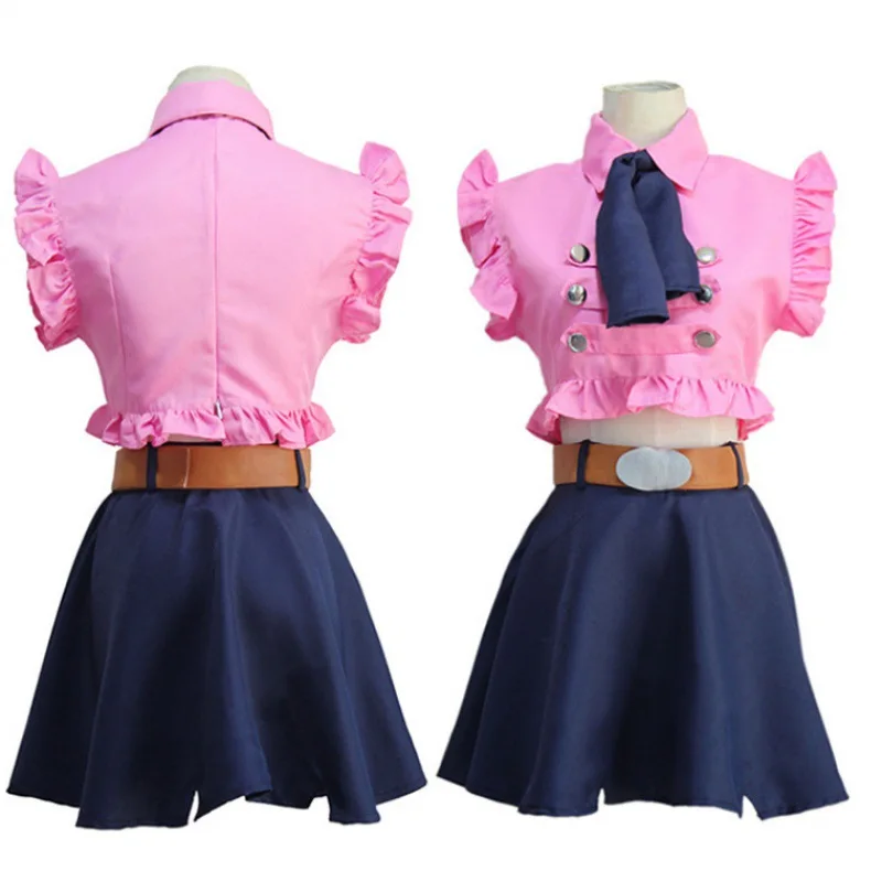 

The Seven Deadly Sins Cosplay Costume For The Female Lead Elizabeth Halloween Cosplay Anime Costume