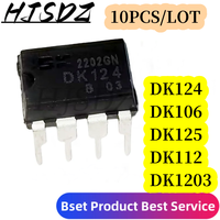 10PCS/lot  DK124 DIP8 DIP DK106 DK112 DK125 DK1203 DIP-8
