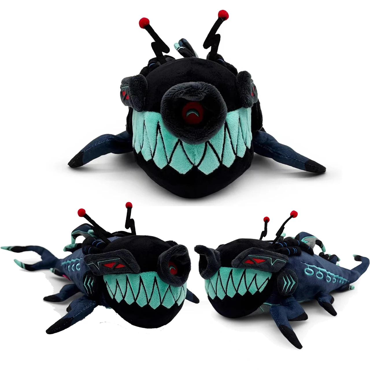 

23cm Hazbin Baxter Shark Plushies Evil Boss Clown Shark Stuffed Toys Doll Peripheral Room Decorative Anime Plush Gifts