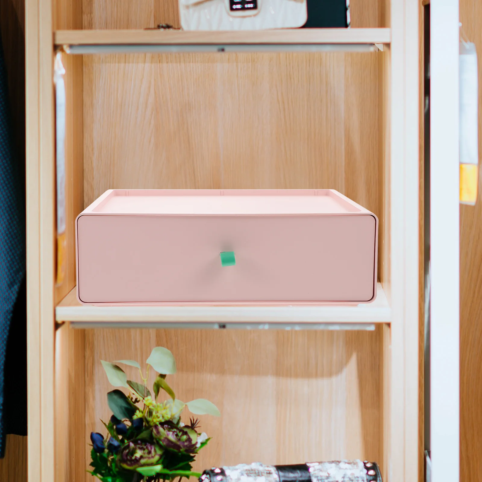 

Plastic Underwear ganizer Drawer Sock Case Wardrobe Dresser Box Storage Healthy OdorFree Strong LoadBearing ElegantColors