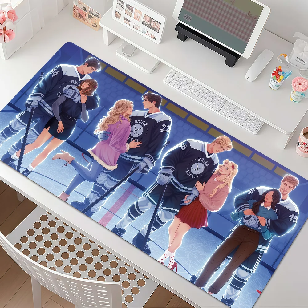 Tv Off Campus 2026 Mouse Pad Anti Slip Rubber Edge Locked Thickened Laptop Gaming Desk Mat