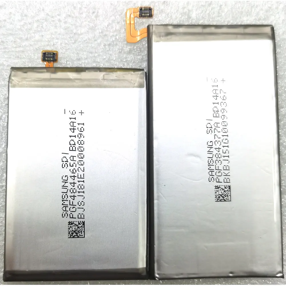 A pair EB-BF900ABU EB-BF901ABU Battery For Samsung Galaxy Z Fold 1 5G SM-F900 Mobile Phone