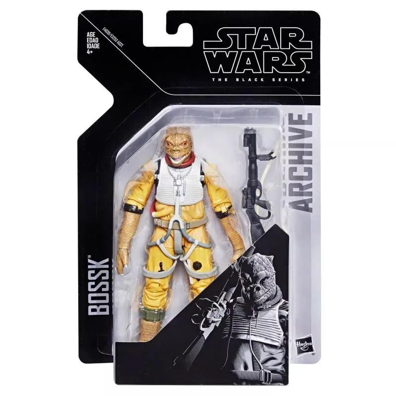 

Hasbro Star Wars Black Series Bounty Hunter Bosco 6-дюймовая экшн-фигурка Модель Ручной подарок Назад в школу Аниме Мать Дети Игрушки