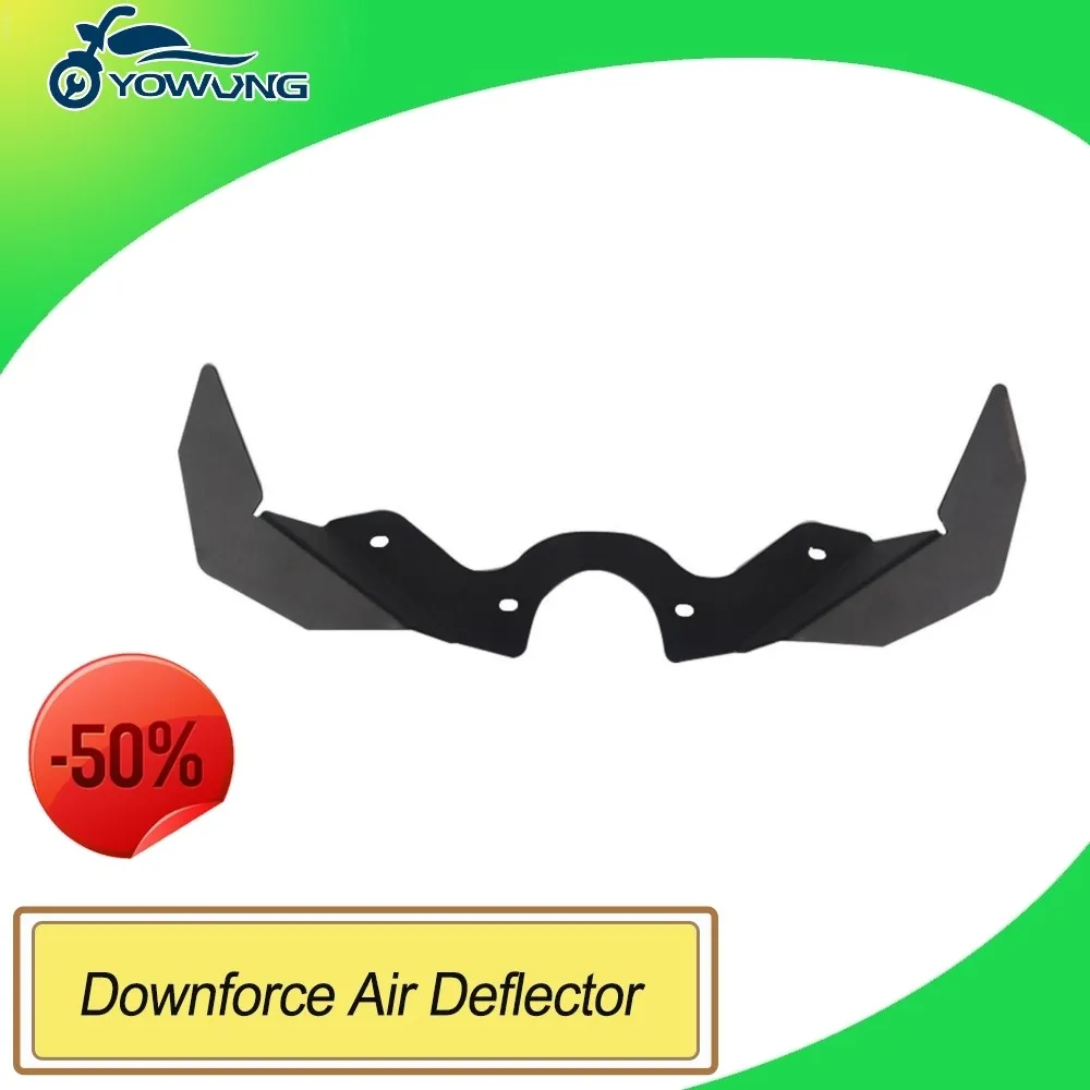 

Motorcycle Accessories For Kawasaki Ninja 400 NINJA250 2018-2024 Front Wing Fairing Winglets Mouth Shell Cover Protection Guard