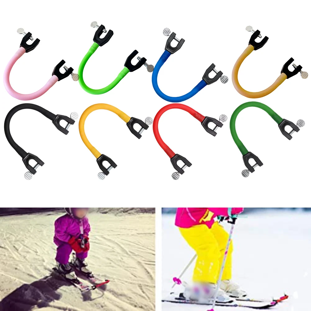 1 قطعة على الجليد كليب المثبت البلاستيك لوح التزلج التدريب تلميح موصل ل حامل لوح التزلج في الهواء الطلق استبدال الملحقات