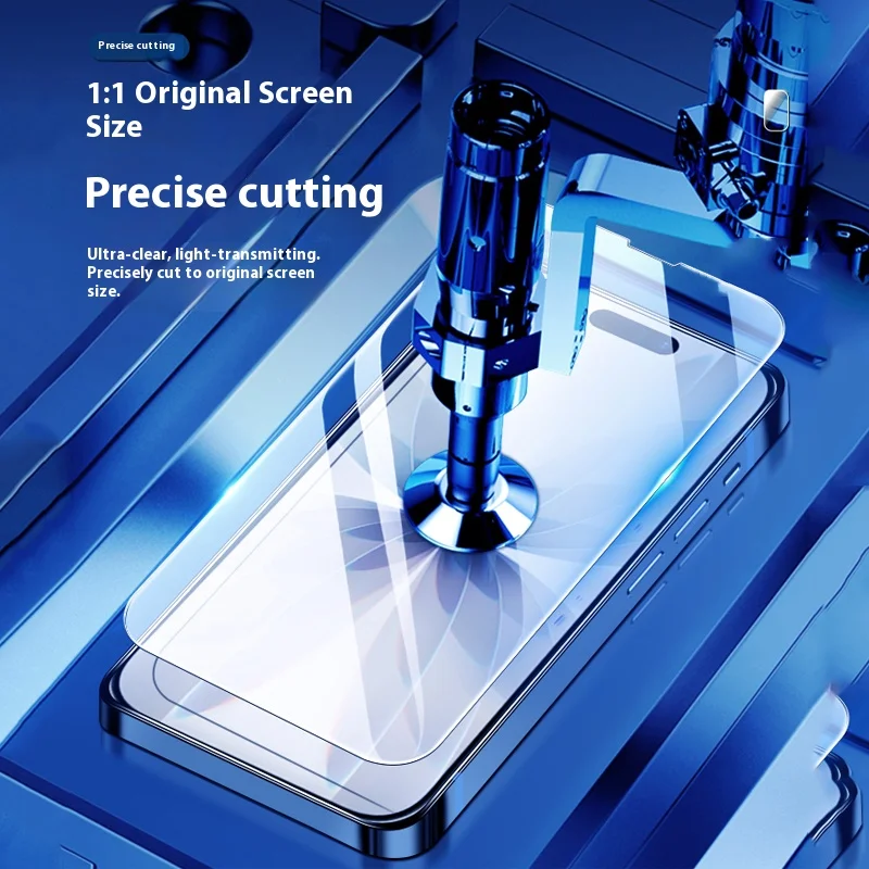 زجاج مقسى عالي الدقة لهاتف iPhone 17 Pro Max / 17 Pro / 17 Air /17 واقي شاشة لهاتف iPhone 17 Series طبقة زجاجية واقية للشاشة