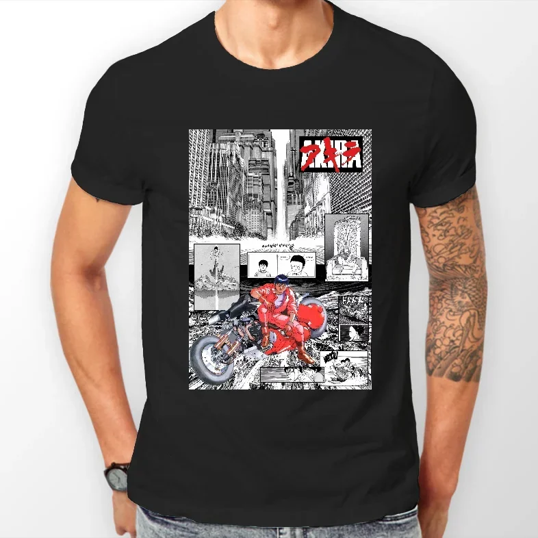 Akira Tetsuo Kaneda Manga Neo Tokyo Anime Unisex Tshirt T-Shirt Tee ALL SIZES