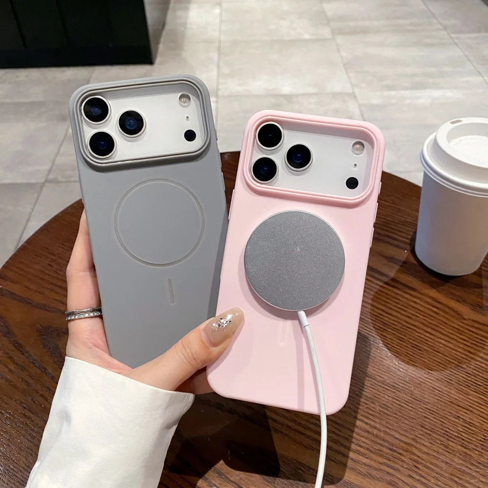 Magnetic for Iphone17 Air Magsafe Case Ultra thin Phone Case for IPhone 17 16 15 12 14 13 Pro Max 11 16pro 17promax Soft Cover - Image 4