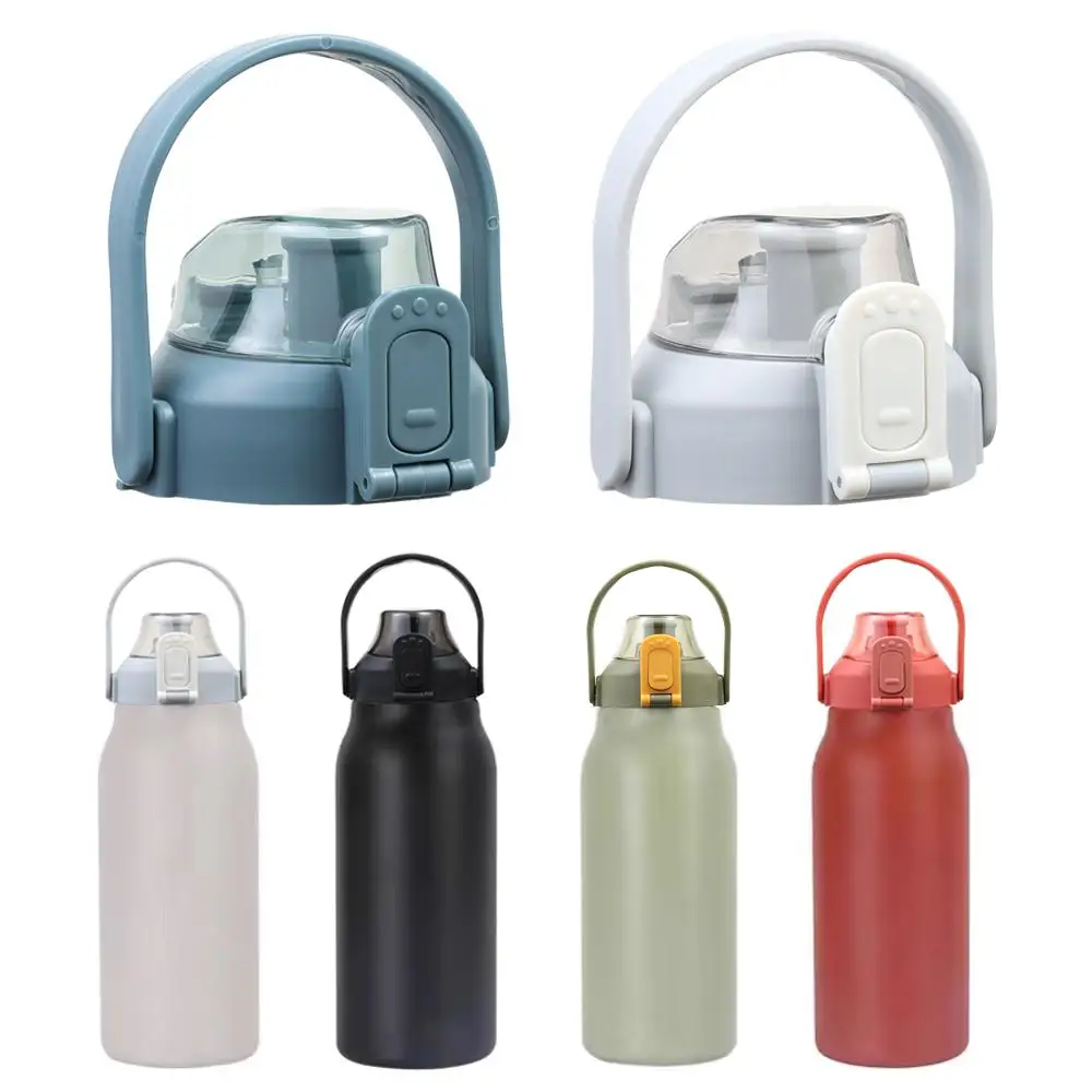 1Pcs Durable Tumber Bottle Lid Therms Splash Spill Proof Cup Cap Bottle Accessory Universal Cup Lid For 1000/1200/1500/1800ml