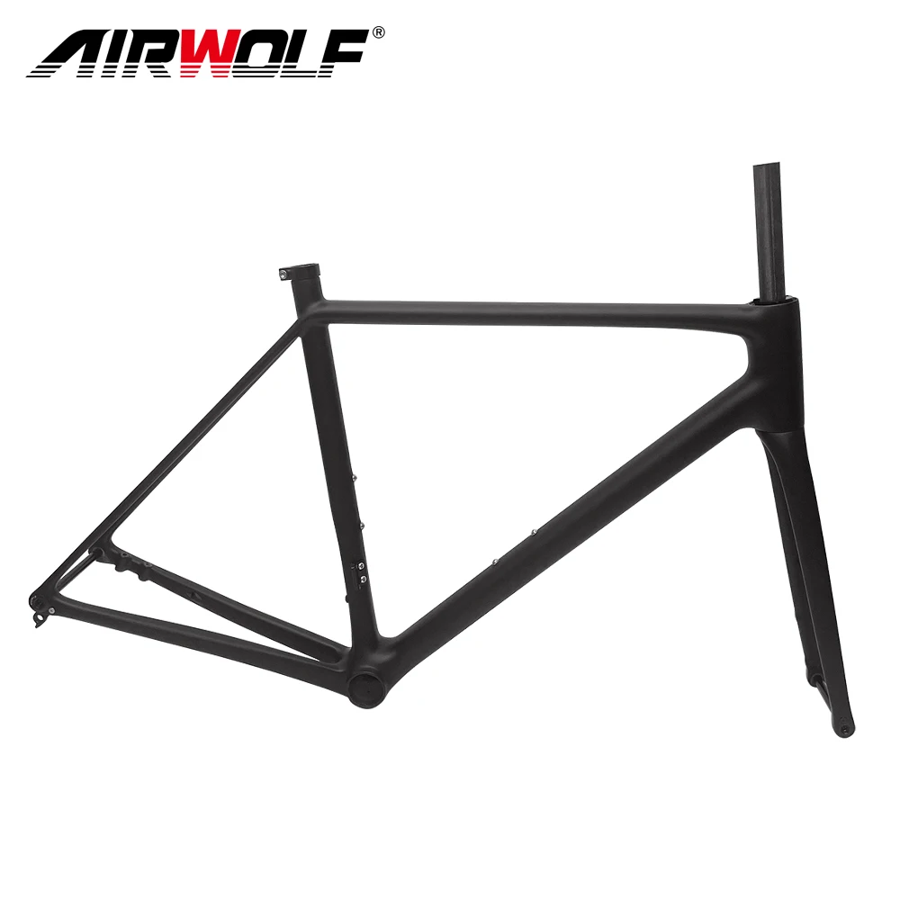 2025 Ultra-Light Carbon Road Frame 700*32C Disc Brake 700C T47 Thread UDH Hanger Endurance Bike Frame With Handlebar