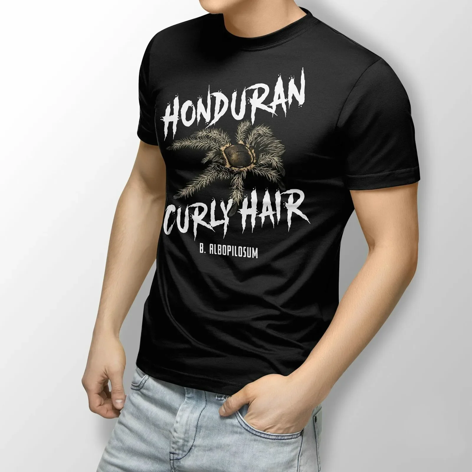 t-shirt-da-uomo-con-ragno-insetto-divertente-tarantola-per-capelli-ricci-dell'honduran-t-shirt-unisex-con-scollo-a-maniche-corte-in-cotone-estivo-nuova-s-3xl
