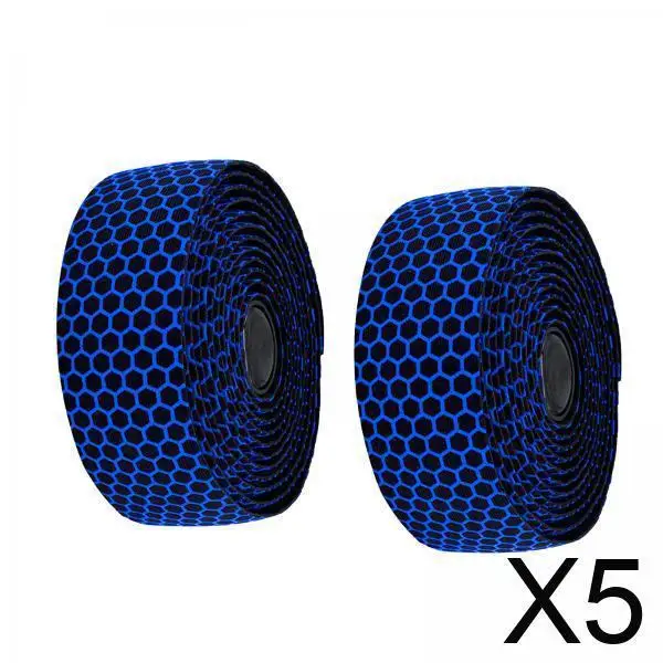 

5x 2 X Road Bike Handlebar Tape, Handlebar Grips, Non-Slip Handlebar Sleeve, Soft Handlebar Tape for BMX Riding