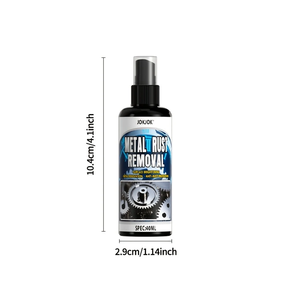 Rust Remover Spray – Metal Polish: Restores Metal Surfaces. A Professional Rust Remover Spray Suitable for a Wide Range of Items