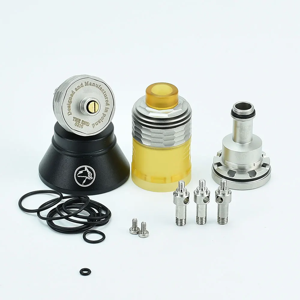 Hussar النهاية هيئة الطرق والمواصلات نمط 316SS 22 مللي متر هيئة الطرق والمواصلات اتوميزيرا 3.5ml لفائف واحدة هيئة الطرق والمواصلات البخاخة خزان vs kayfun لايت زائد 2021 هيئة الطرق والمواصلات