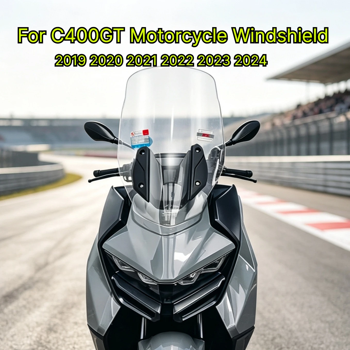 Motorcycle windshield modification accessories Wind protection device Chest shield For BMW C400GT 2019 2020 2021 2022 2023 2024
